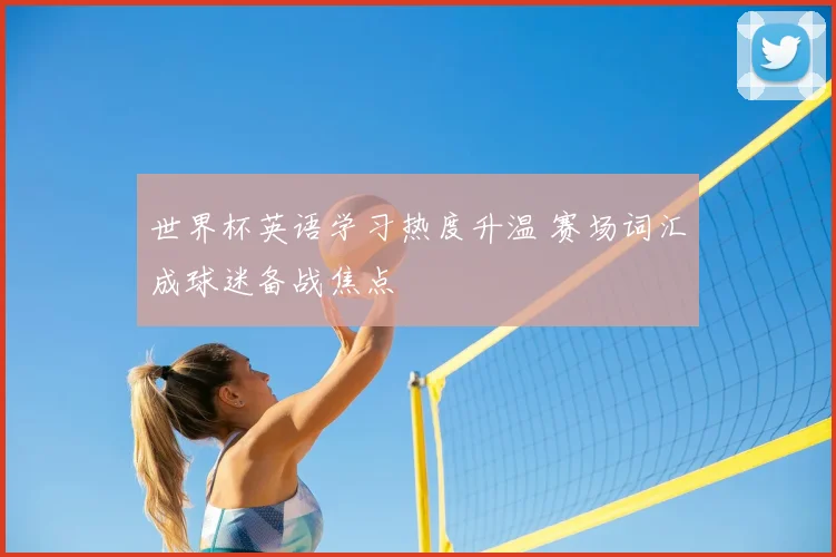世界杯英语学习热度升温 赛场词汇成球迷备战焦点