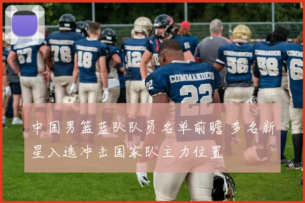 中国男篮蓝队队员名单前瞻 多名新星入选冲击国家队主力位置